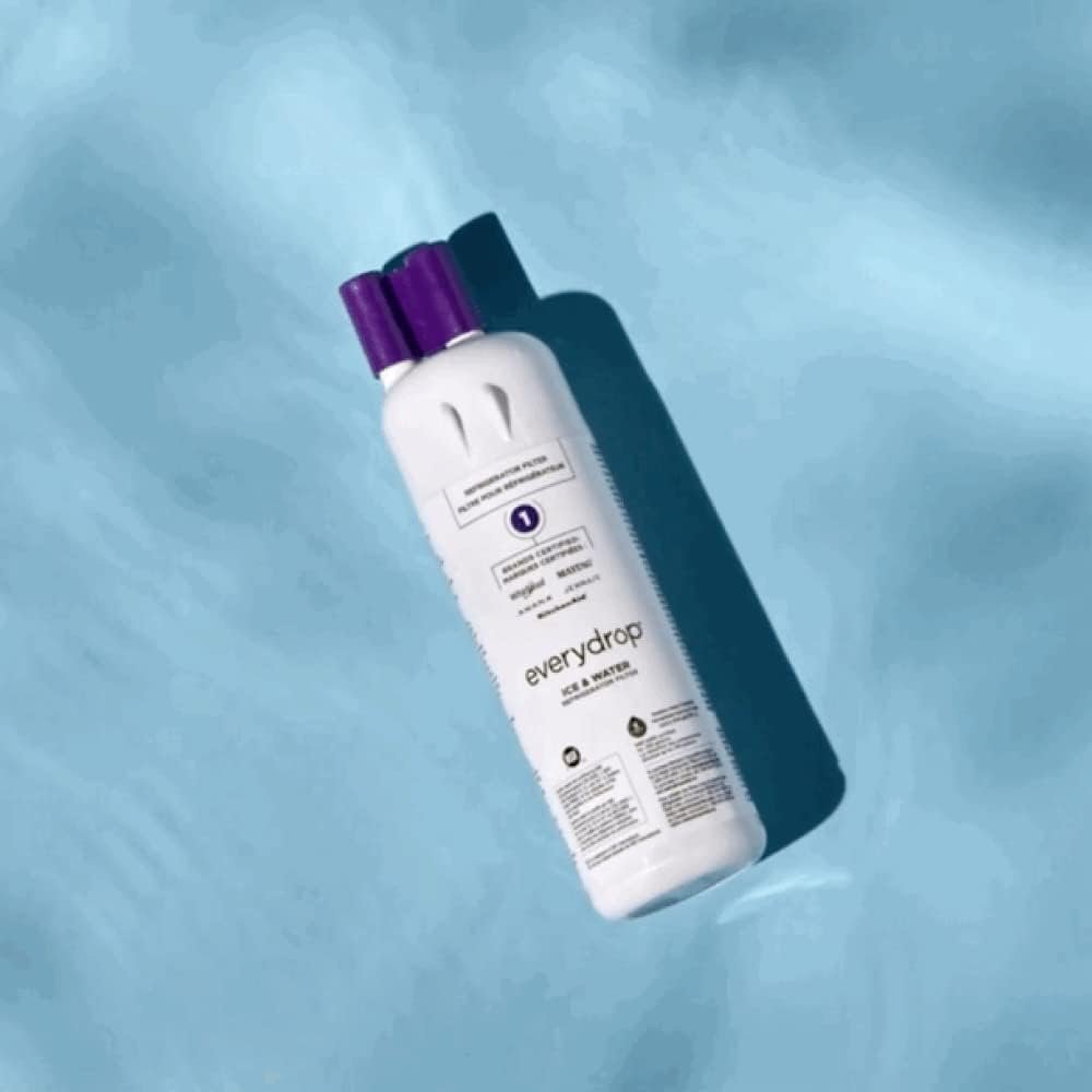 everydrop by Whirlpool Ice and Water Refrigerator Filter 1, EDR1RXD1, Single-Pack , Purple - Image 2