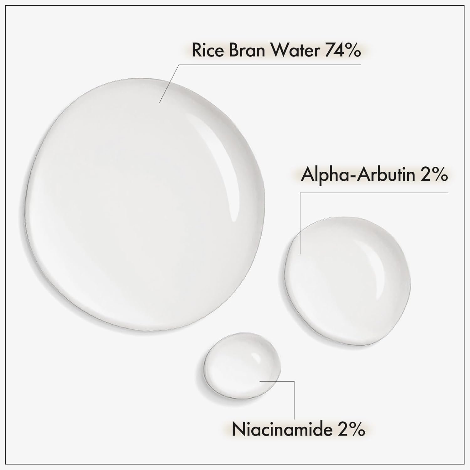TOSOWOONG Alpha Arbutin 2% Rice Serum, Rice 746,074ppm, Alpha-Arbutin 20,000ppm, Glow, Glass skin, Pigmentation, Acne Marks, Dark Spots, Even Skin Tone, Hydrating, Korean Skin Care, 33ml / 1.11 fl.oz. - Image 2