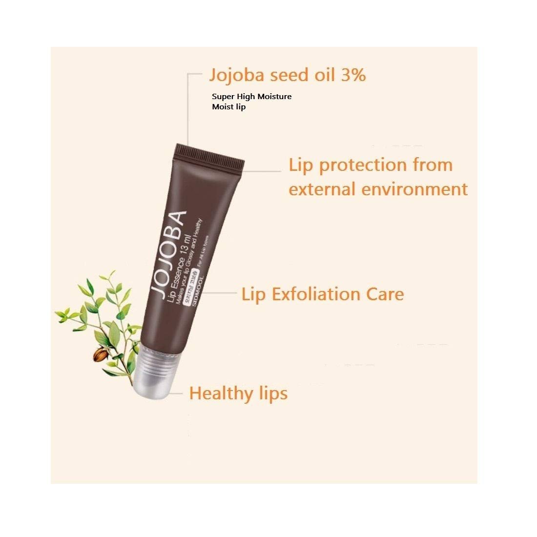 JOJOBA Lip Essence 13ml / 0.44oz Jojoba Seed Oil 3% K-Beauty - Image 3