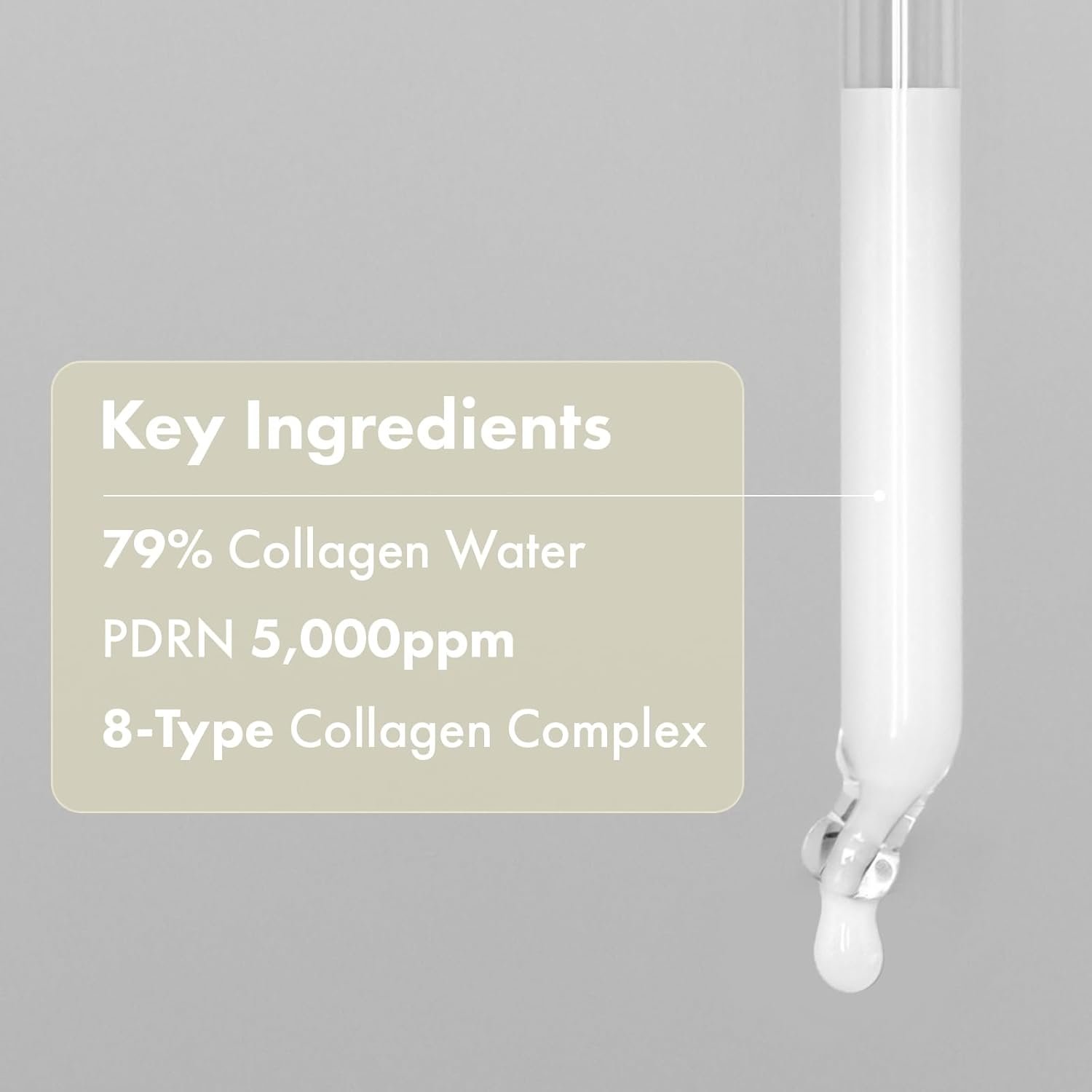 TOSOWOONG Real Collagen Face Serum, Hydrating & Firming Serum with hydrolyzed collagen, Hyaluronic Acid, Plumps, Sagging Skin, Reduces Fine Lines and Wrinkles, Korean Skincare, 33ml / 1.11 fl. oz. - Image 2