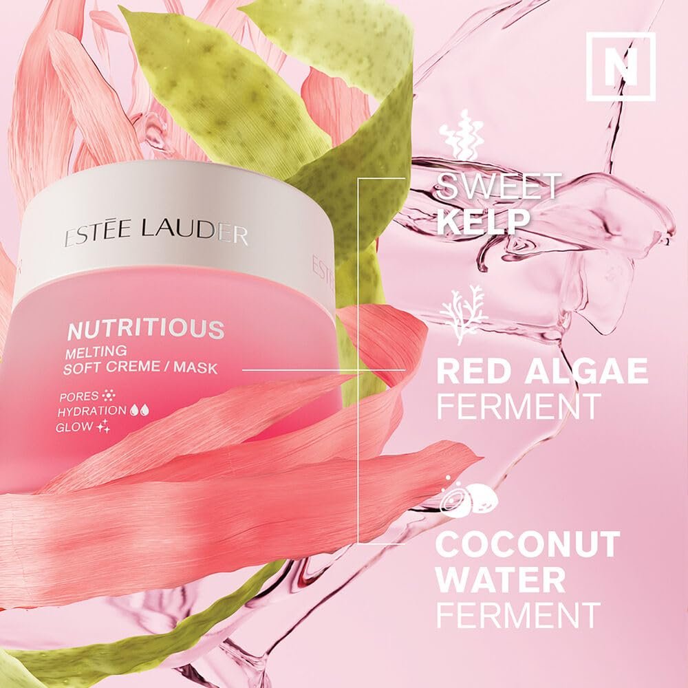 Estée Lauder Nutritious Melting Soft Cream Moisturizer/Face Mask with Niacinamide | Pore Minimizing - Image 2