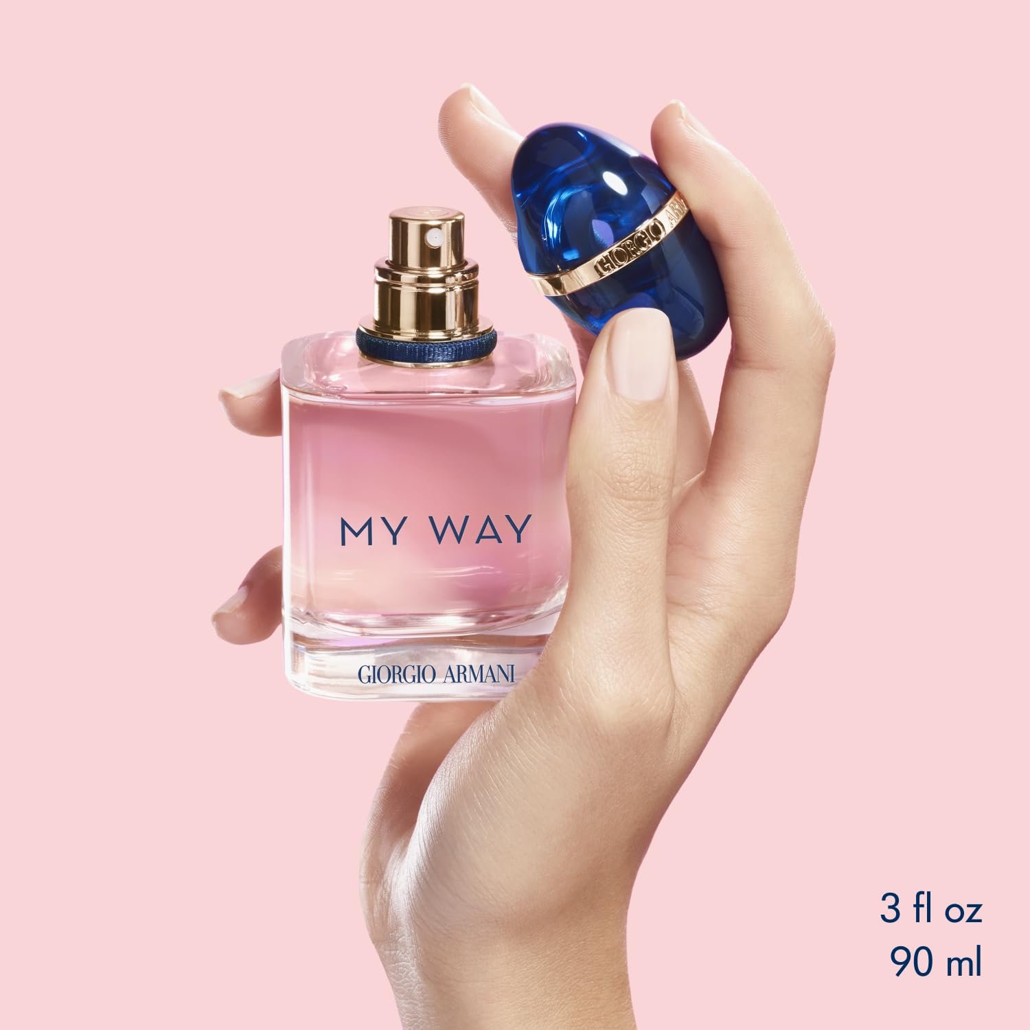 Armani Beauty - My Way - Eau de Parfum - Women's Perfume - Floral Woody Fragrance - Bergamot, Orange Blossom, Tuberose, Jasmine, Cedarwood, Vanilla and White Musk Notes 90ml - Image 4