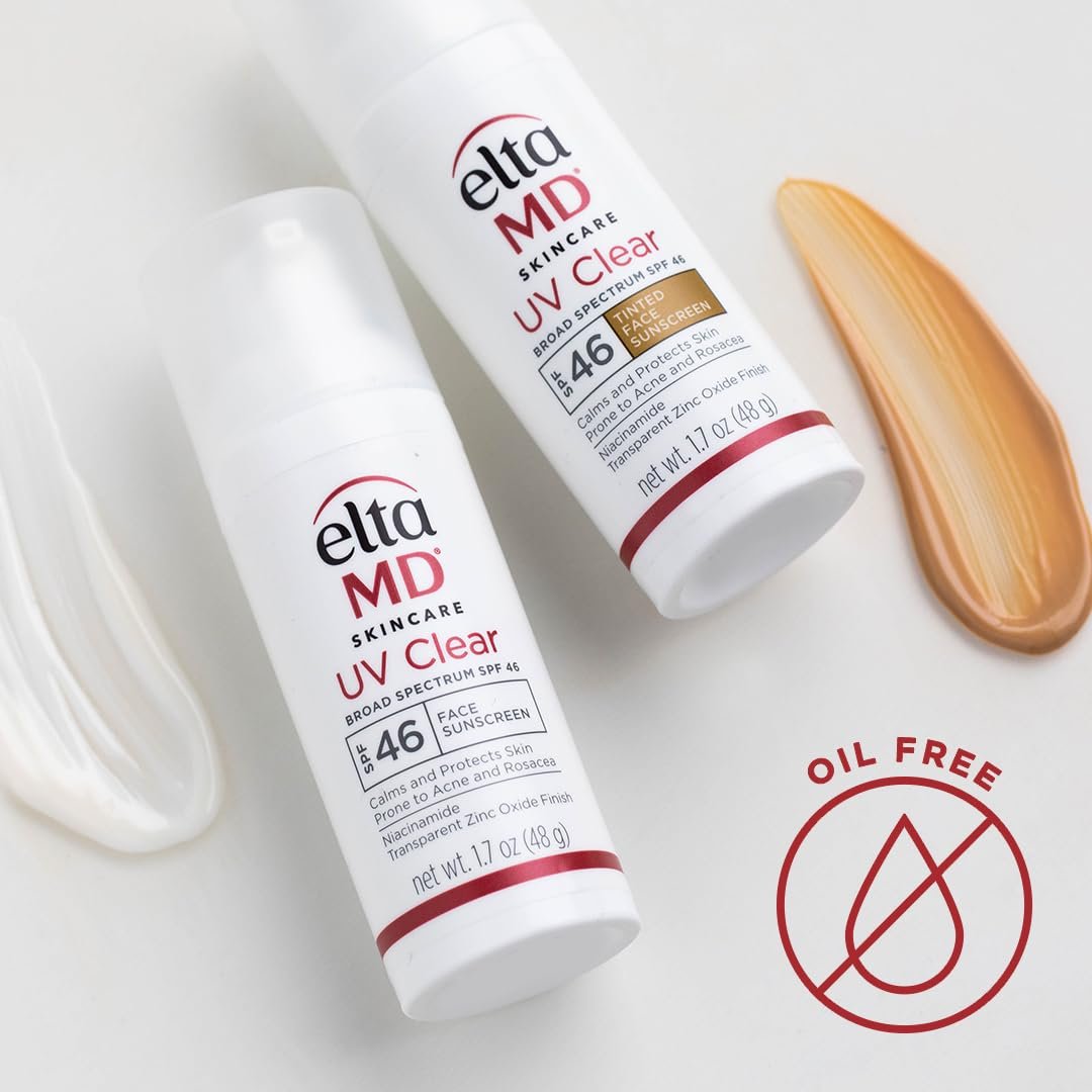 EltaMD UV Clear Face Sunscreen SPF 46, Oil-Free Sunscreen with Zinc Oxide, Dermatologist Recommended - Image 4