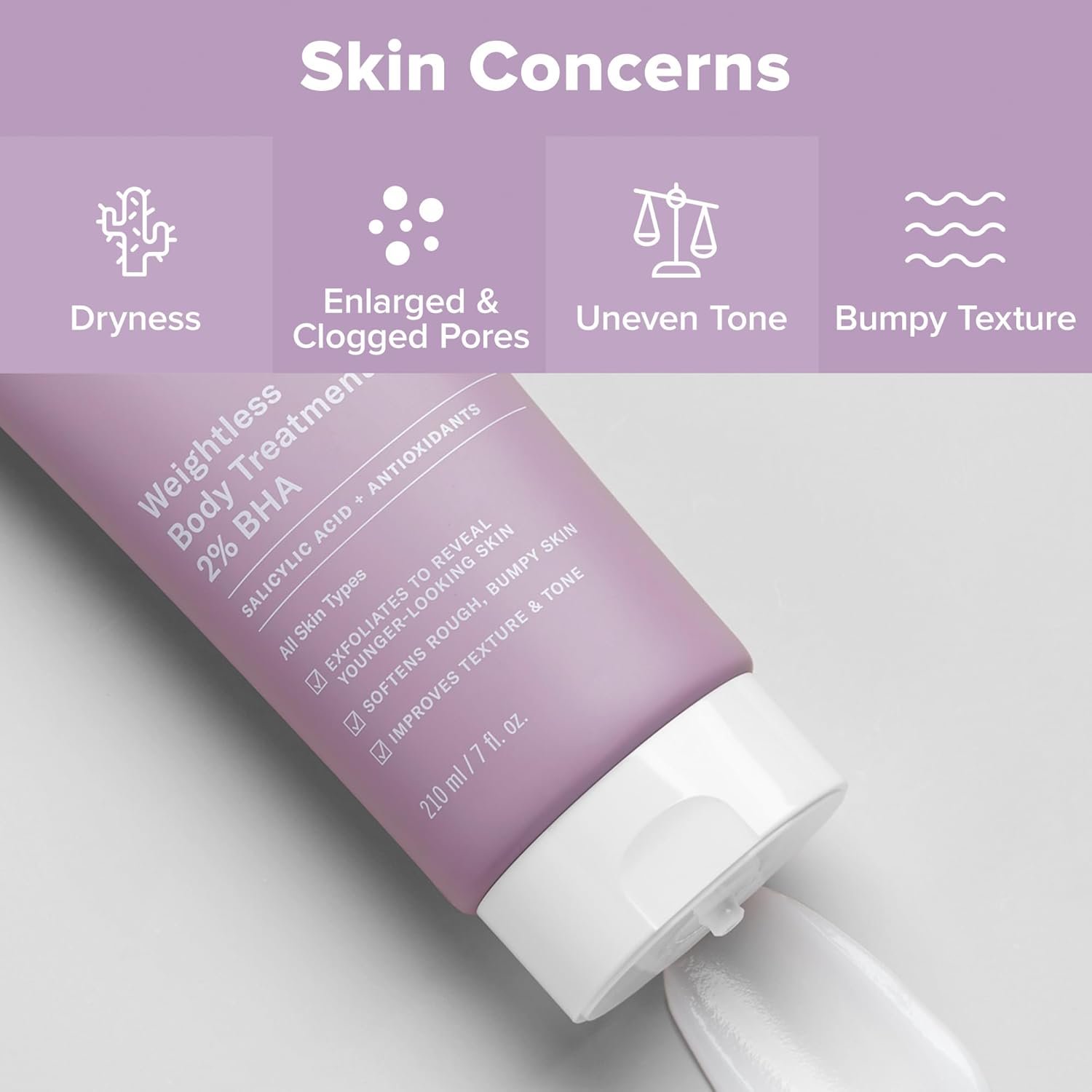 Paula's Choice Weightless Body Lotion Treatment 2% BHA, Salicylic Acid & Chamomile Lotion Exfoliant, Body Moisturizer for Keratosis Pilaris (KP) Prone Skin & Clogged Pores, Fragrance-Free - Image 3