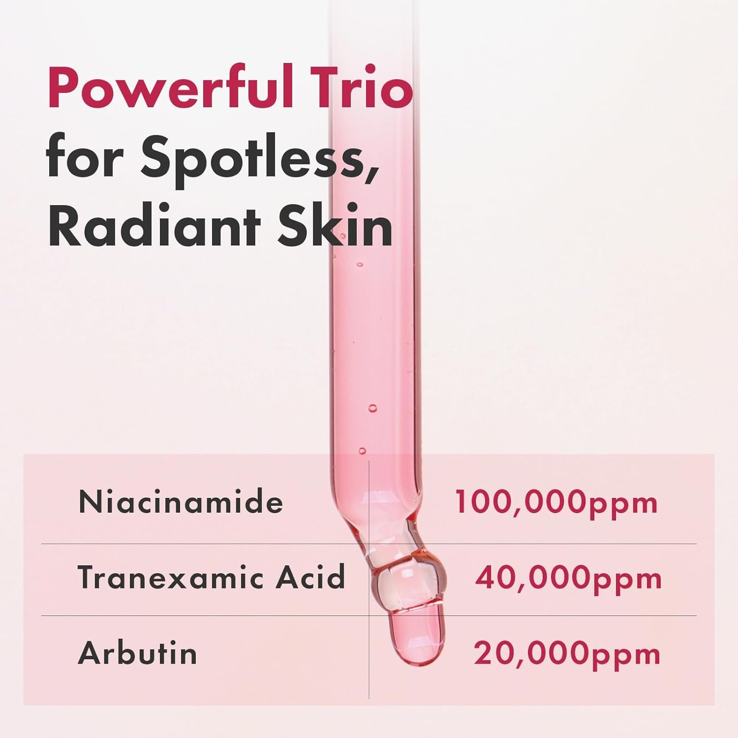 TOSOWOONG Niacinamide 10% + Tranexamic Acid 4% Serum, Arbutin 2%, Hyaluronic Acid, TXA Facial Serum, Glass Skin, Clarifying, Radiant Complexion with Natural Color, Korean Skin care, 33ml, 1.11 fl.oz. - Image 2