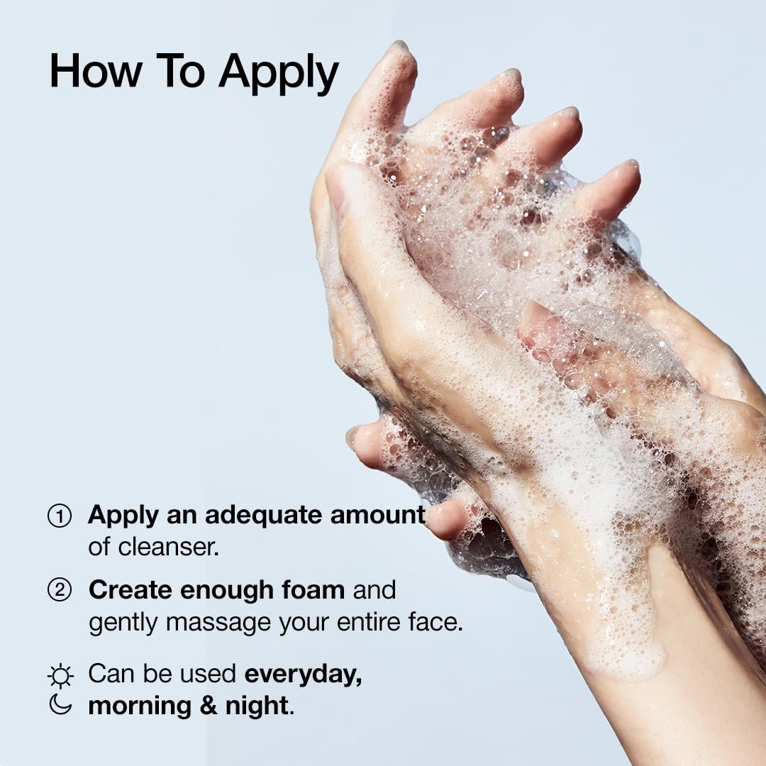 ANUA Moisturizing Gentle Gel Cleanser, Hyaluronic Acid, Squalane, Ceramide, Foaming Facial Korean Cleanser, pH Balance, Daily Hydrating Face Wash, Korean Skincare (150ml/5.07fl oz.) - Image 5