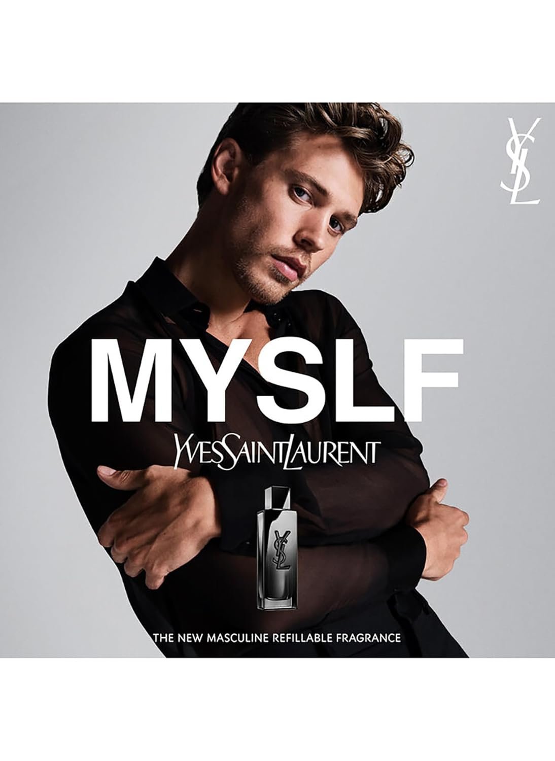 Myslf by Yves Saint Laurent for Men - 2 oz EDP Spray (Refillable) - Image 4