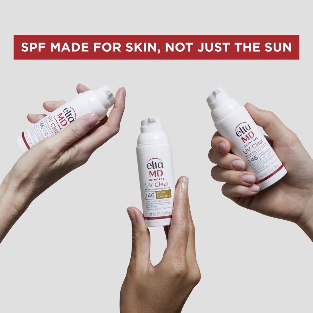 EltaMD UV Clear Face Sunscreen SPF 46, Oil-Free Sunscreen with Zinc Oxide, Dermatologist Recommended - Image 5