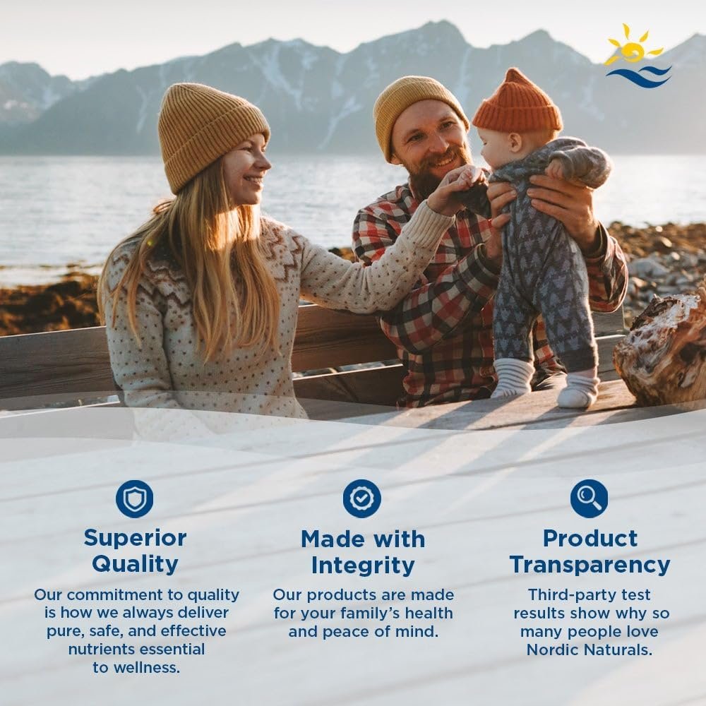 Nordic Naturals Vitamin D3 + K2 Gummies, Pomegranate - 120 Gummies - 1000 IU Vitamin D3 + 45 mcg K2- Great Taste - Bone Health, Promotes Healthy Muscle Function - Non-GMO - 120 Servings - Image 3