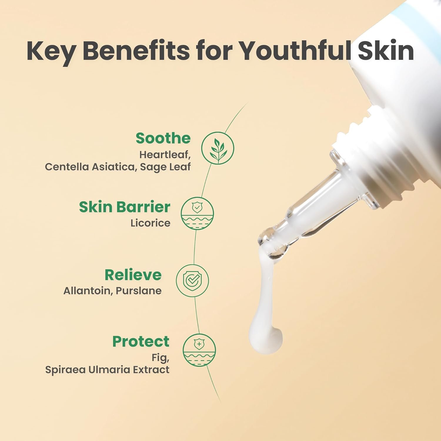 AXIS-Y Heartleaf My Type Calming Cream - Soothing, Redness Relief & Long Lasting Moisture Dewy Skin Daily Face Lotion - Vegan Korean Skin Care Moisturizer Face Cream - 2.02 fl. oz. - Image 4