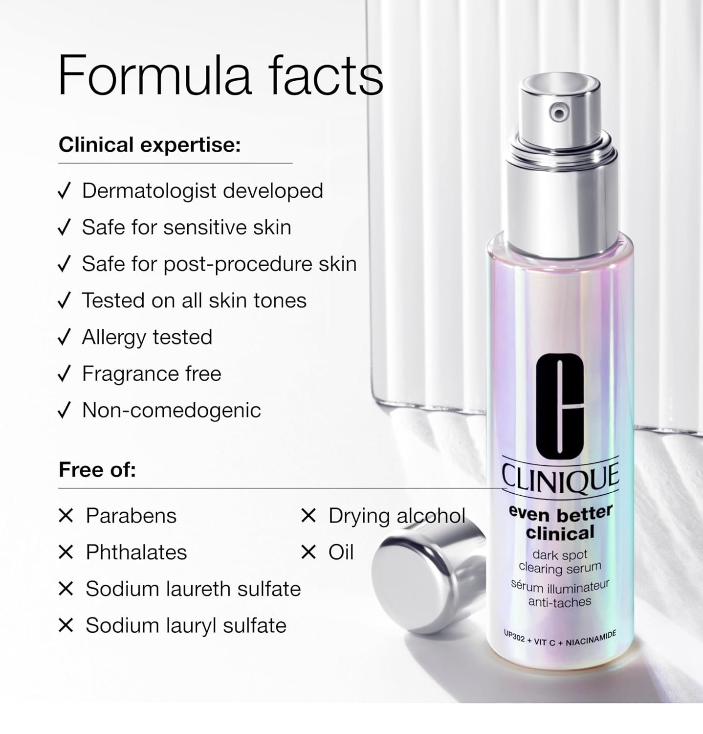 Clinique Even Better Clinical Dark Spot Clearing Vitamin C Face Serum For All Skin Types | Brightening + Soothing - Image 2