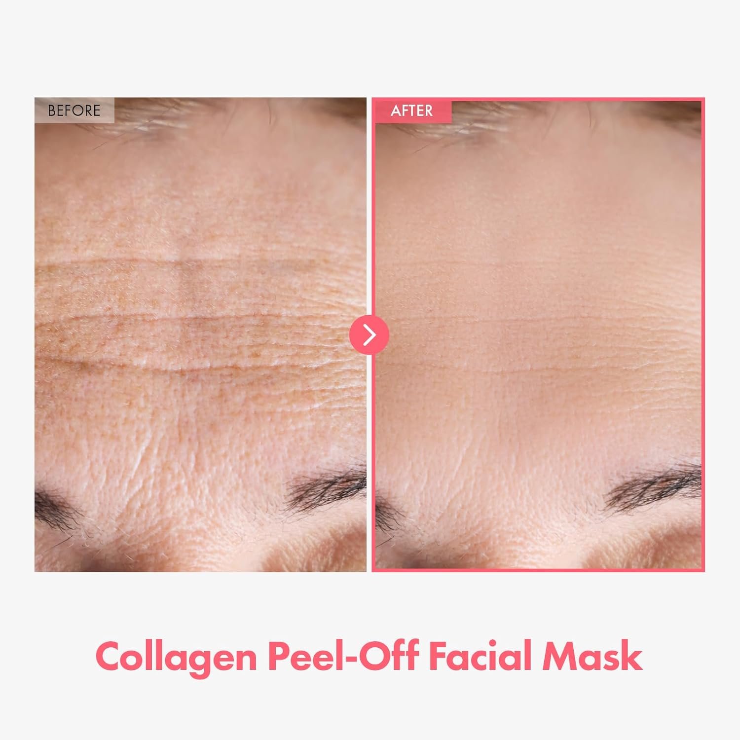 TOSOWOONG Real Collagen Fit, Hydrolyzed Collagen Wrapping Mask, Peel Off Facial Mask for elasticity, Hydrating, Glow, Glass Skin, Face Moisturizer, Self Care, Korean Skin Care, 50ml, 1.69 fl. oz. - Image 3