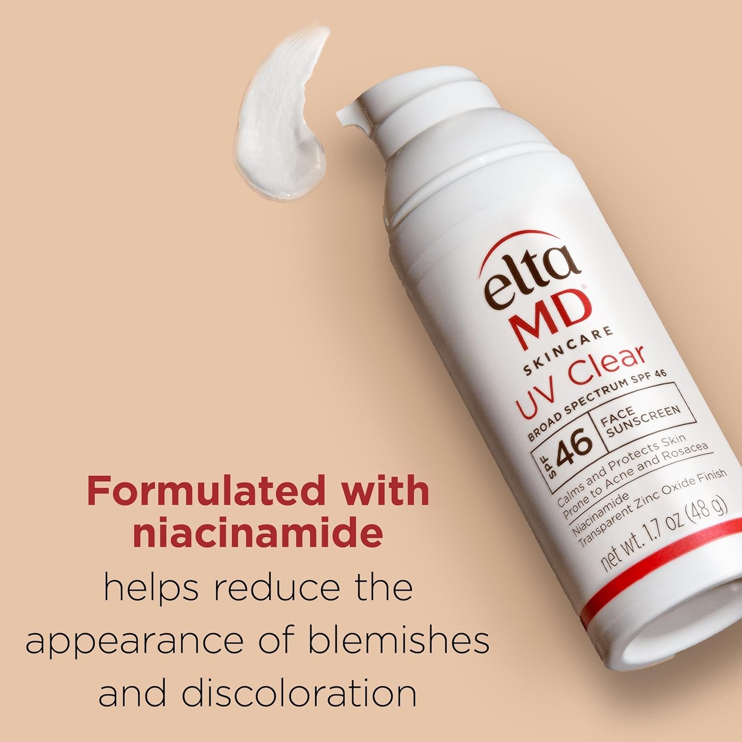 EltaMD UV Clear Face Sunscreen SPF 46, Oil-Free Sunscreen with Zinc Oxide, Dermatologist Recommended - Image 3