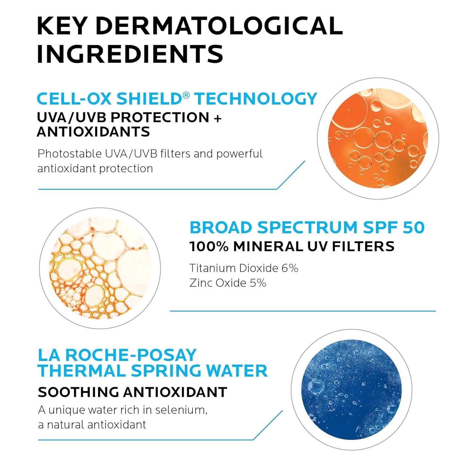 La Roche-Posay Anthelios Sunscreen SPF 50, Ultra-Light Fluid Broad Spectrum SPF 50, Face Sunscreen with Titanium Dioxide Mineral, Lightweight & Fast-Absorbing, Oil-Free, Matte Finish - Image 4