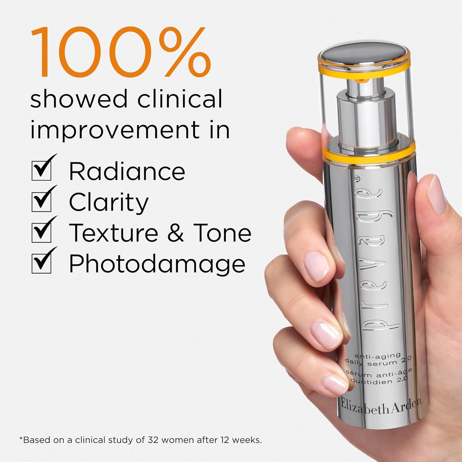 Elizabeth Arden PREVAGE Anti-Aging Face Serum 2.0 for Women, Brightening & Dark Spot Correcting Skincare, Skincare Gift for Her - Image 2