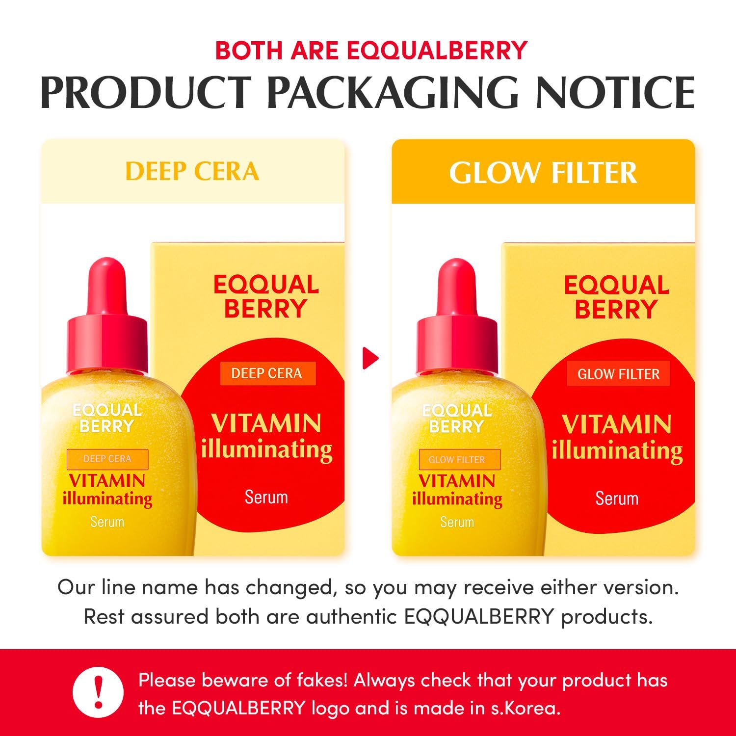 EQQUALBERRY Vitamin Illuminating Serum – Brightening Vitamin C Serum with Niacinamide | Strengthens skin barrier | Hydrates using Ceramide and Hyaluronic Acid, 1.01oz | holiday gifts / 30ml - Image 2