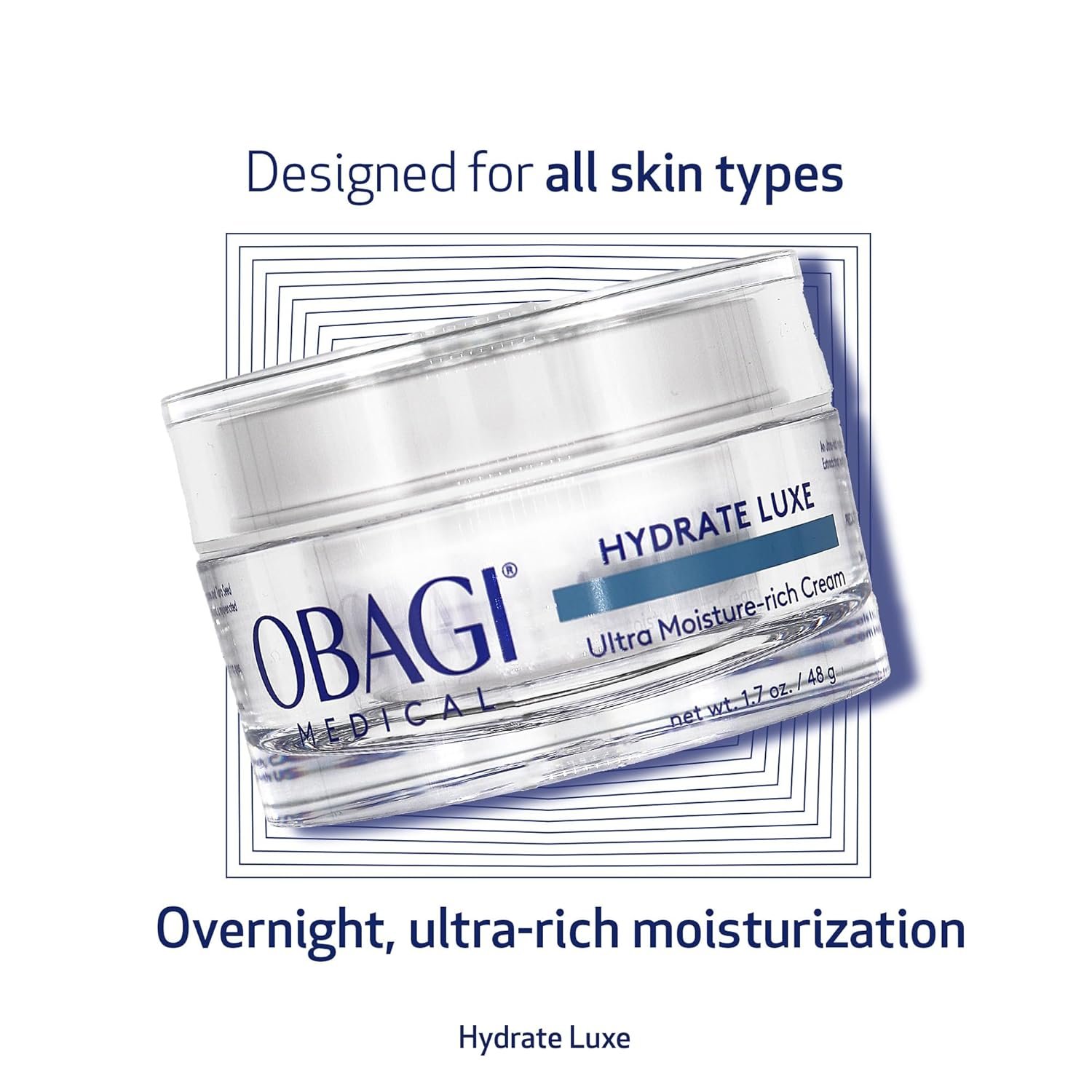 Obagi Hydrate Luxe Ultra-Rich Moisturizer & ELASTIderm Eye Cream – Clinically Proven to Hydrate, Firm, & Reduce the Appearance of Fine Lines & Wrinkles with Biomimetic Peptides & Bi-Mineral Complex - Image 4