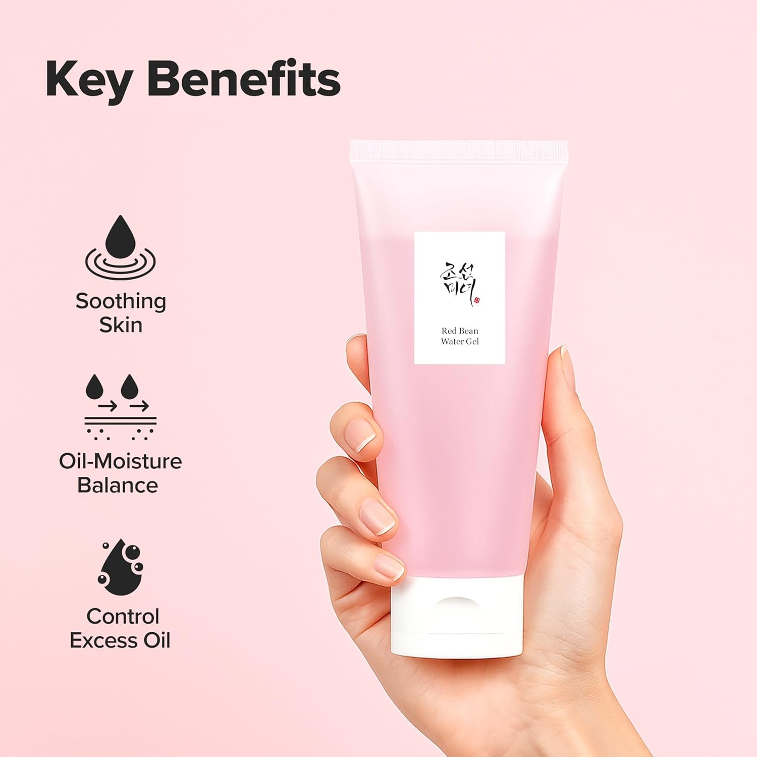 Beauty of Joseon Red Bean Water Gel Hydrating Peptide Hydro Boost Moisturizer for Acne Prone Dry Skin, Korean Skin Care for Men and Women, 100ml, 3.38 fl.oz - Image 5