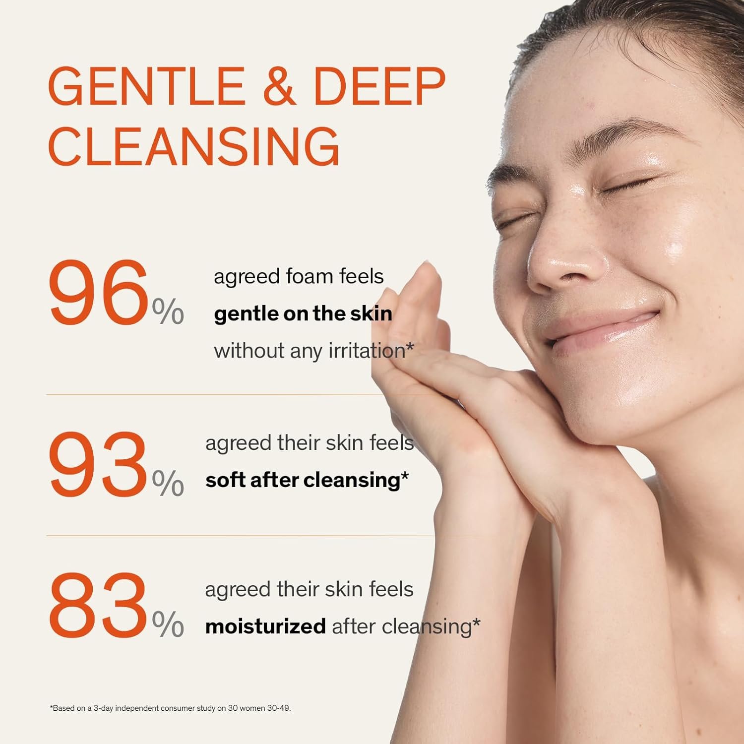 Sulwhasoo Gentle Cleansing Foam – Hydrating Daily Gel-to-Foam Facial Cleanser with Korean Herbal Ingredients Removes Makeup, Dirt & Impurities, Softens & Refreshes Skin Korean Skincare Face Wash - Image 4