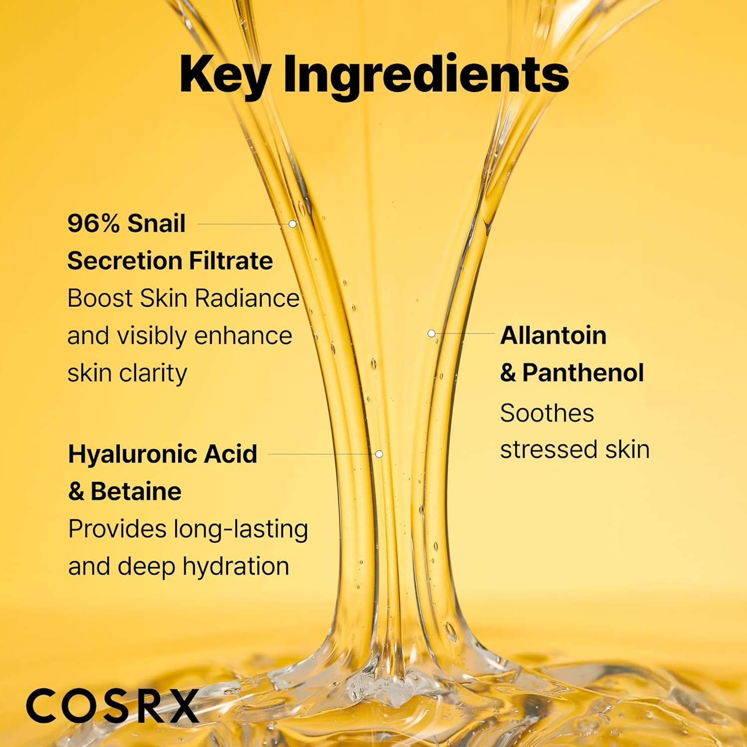 COSRX Snail Mucin Repairing Serum 100ml, Hydrating Serum for Face with Snail Secretion Filtrate for Dull Skin & Fine Lines, Korean Skin Care, Stocking Stuffers for Women - Image 4