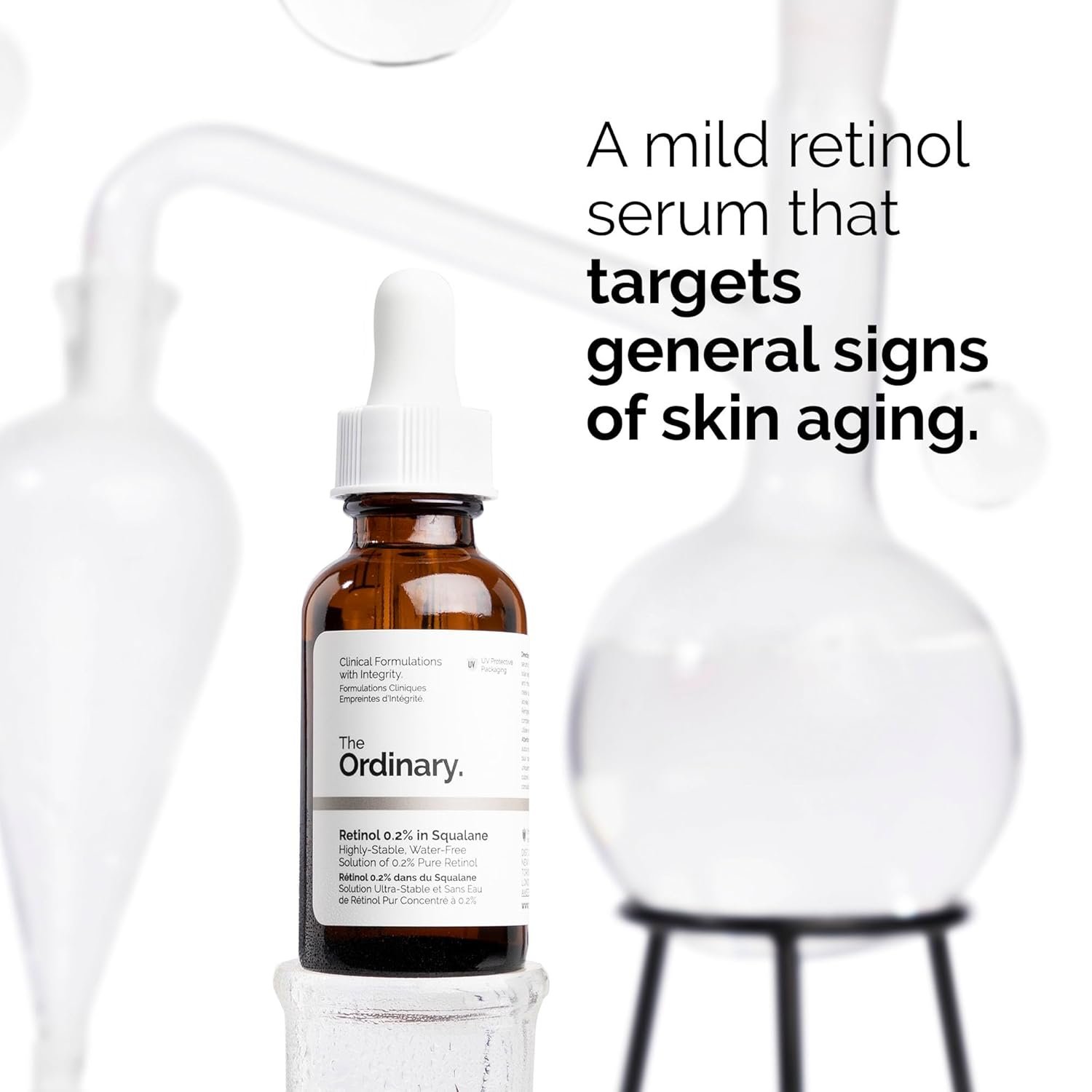 The Ordinary Retinol 0.2% in Squalane, Gentle Retinol Serum for the Face That Is Anti-Aging and Skin Smoothing, 1 Fl Oz - Image 3