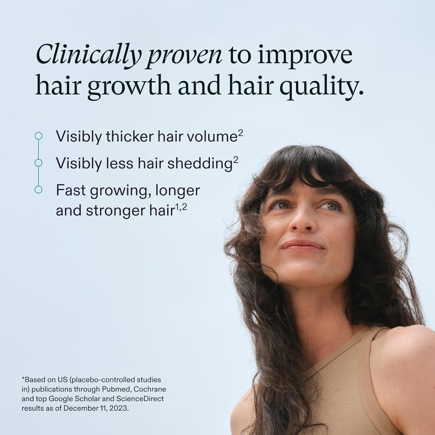 Nutrafol Women's Hair Growth Supplements, Ages 18-44, Clinically Proven for Visibly Thicker and Stronger Hair, Dermatologist Recommended - 1 Month Supply - Image 5