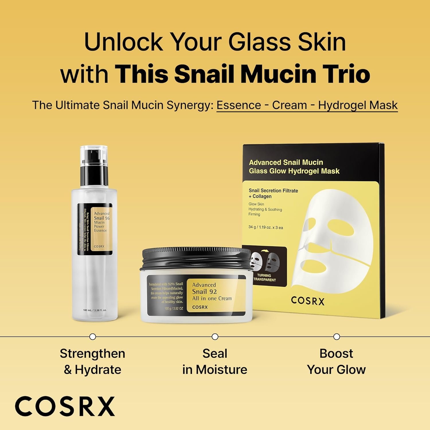 COSRX Snail Mucin Repairing Serum 100ml, Hydrating Serum for Face with Snail Secretion Filtrate for Dull Skin & Fine Lines, Korean Skin Care, Stocking Stuffers for Women - Image 5