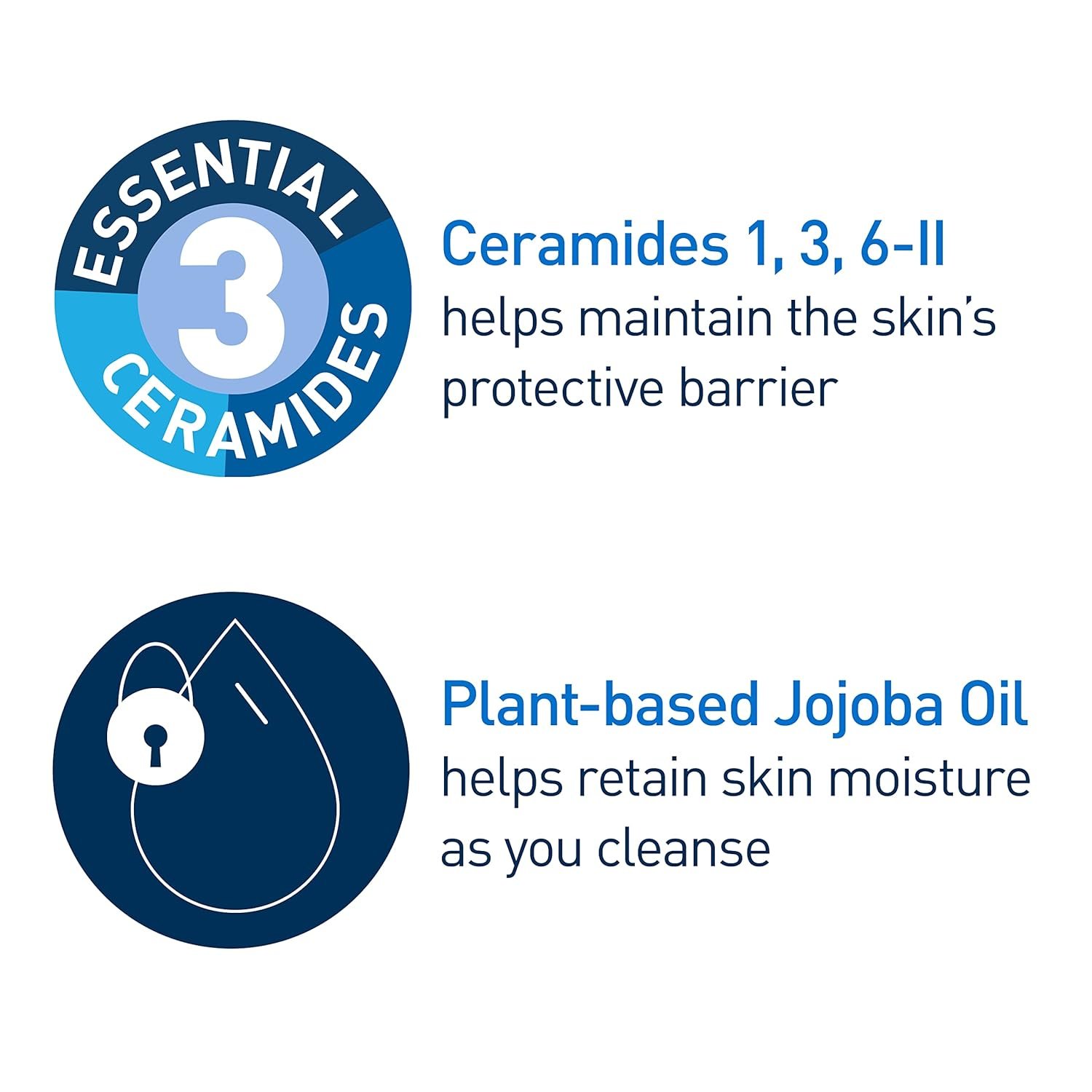 CeraVe Cleansing Balm Makeup Remover, Waterproof Makeup Remover With Ceramides & Plant-Based Jojoba Oil To Nourish & Hydrate, Non-Comedogenic & Fragrance Free, 1.3 Oz - Image 3