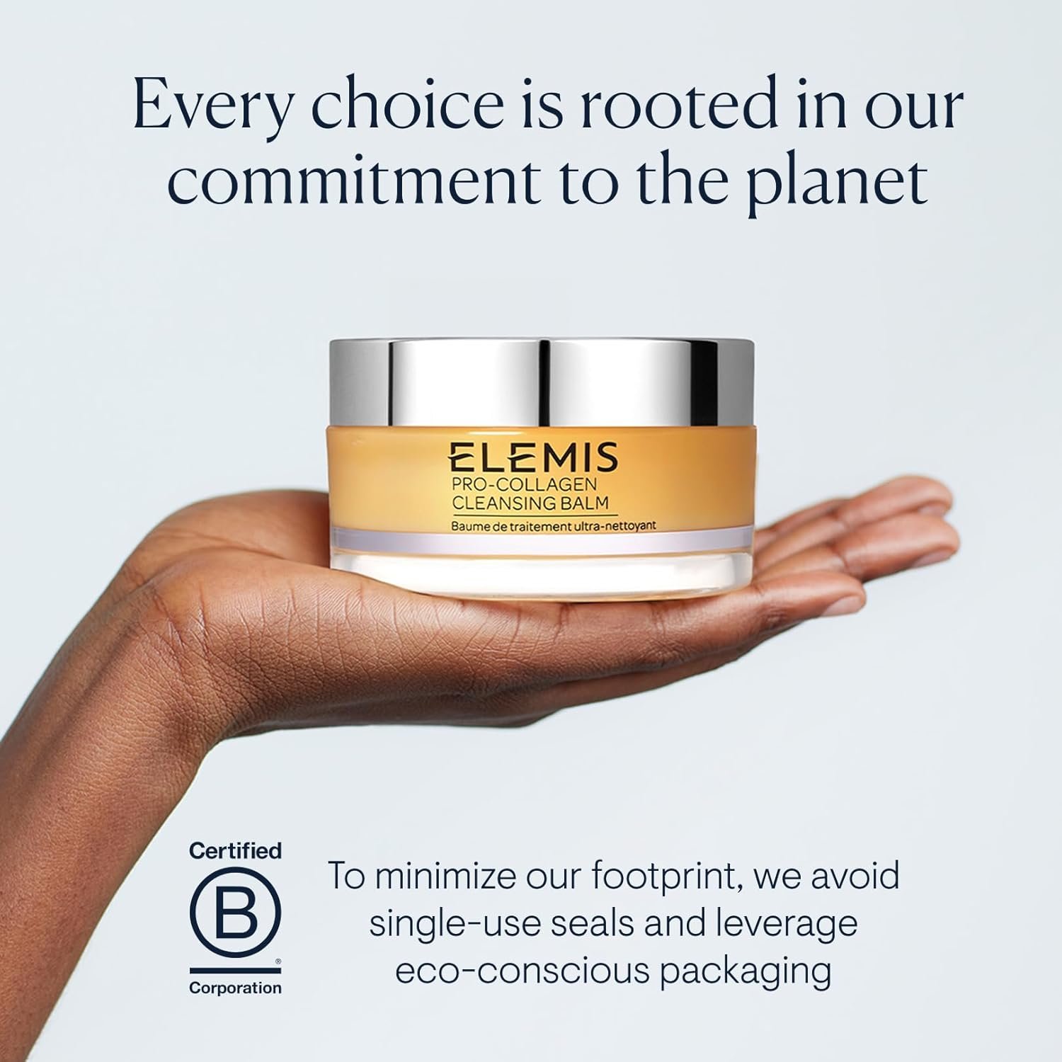 ELEMIS Pro-Collagen Cleansing Balm Makeup Remover, Hydrating Facial Cleanser, Oil Cleanser, Oil Makeup Remover, Deep Cleanse - Image 2
