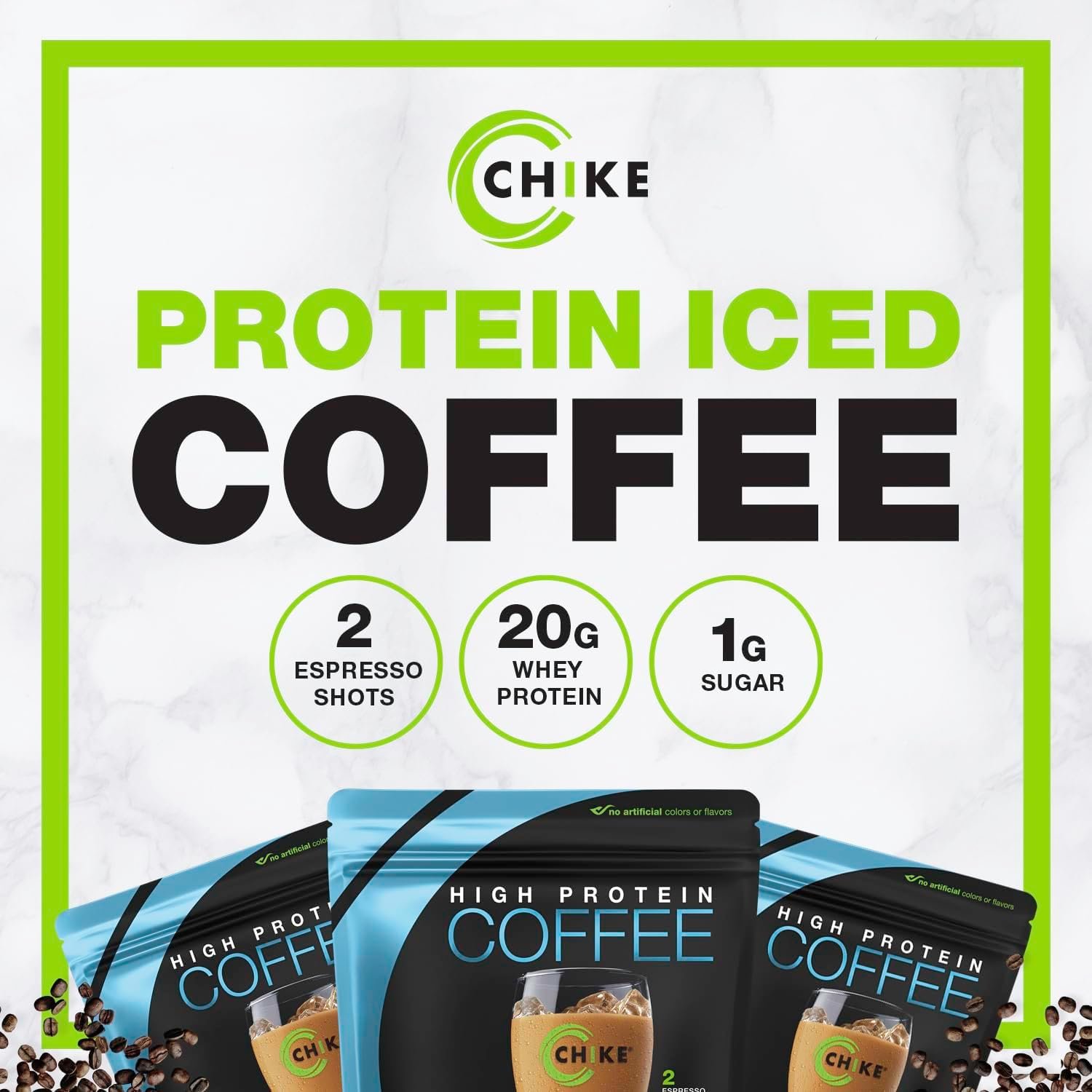 Chike High Protein Iced Coffee, Original, 14 Servings (15.1 Ounce) - Image 4