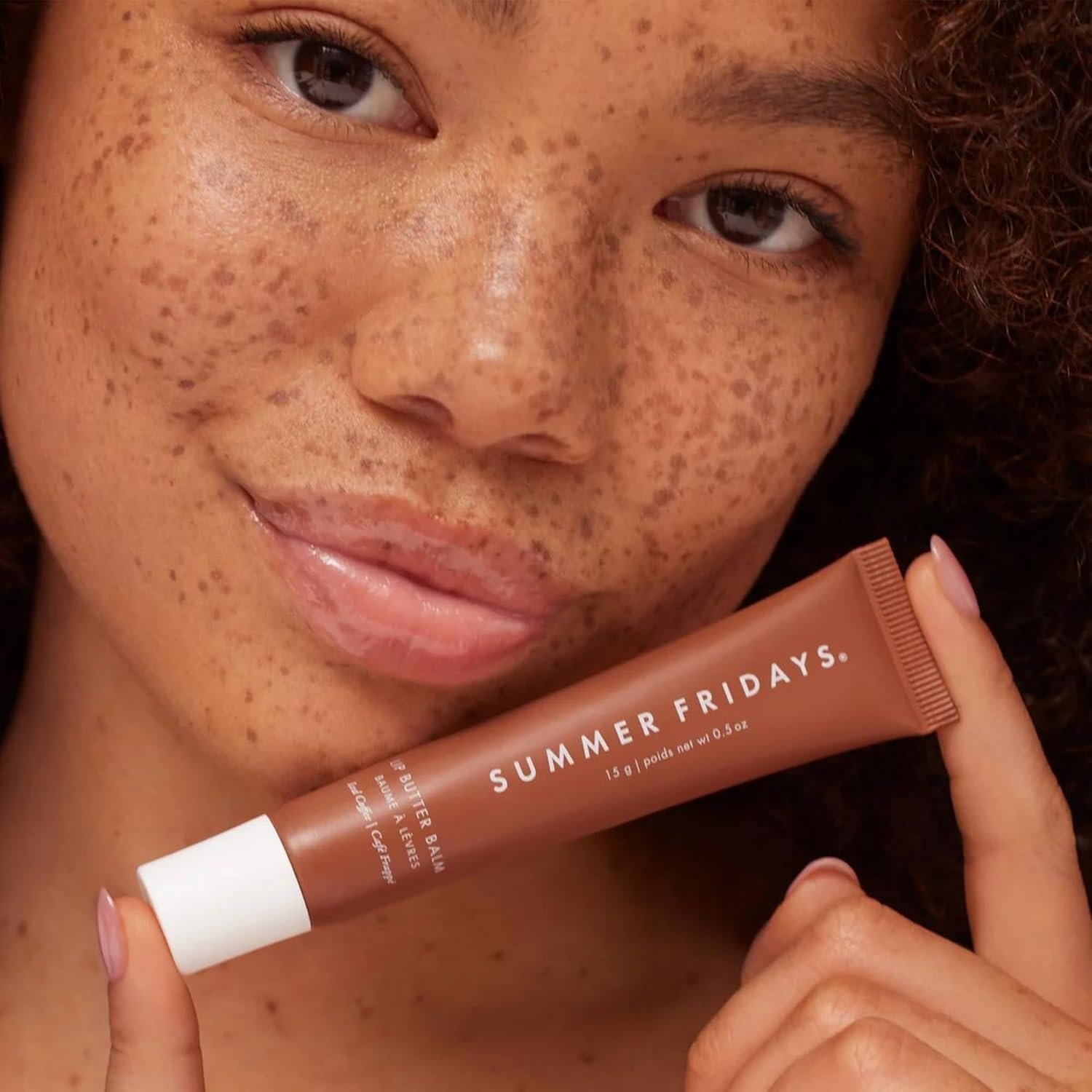 Summer Fridays Tinted Lip Butter Balm - Conditioning Vegan Lip Balm for Instant Moisture, Shine & Hydration - Sheer-Tinted, Soothing Skincare - Iced Coffee (.5 Oz) - Image 5