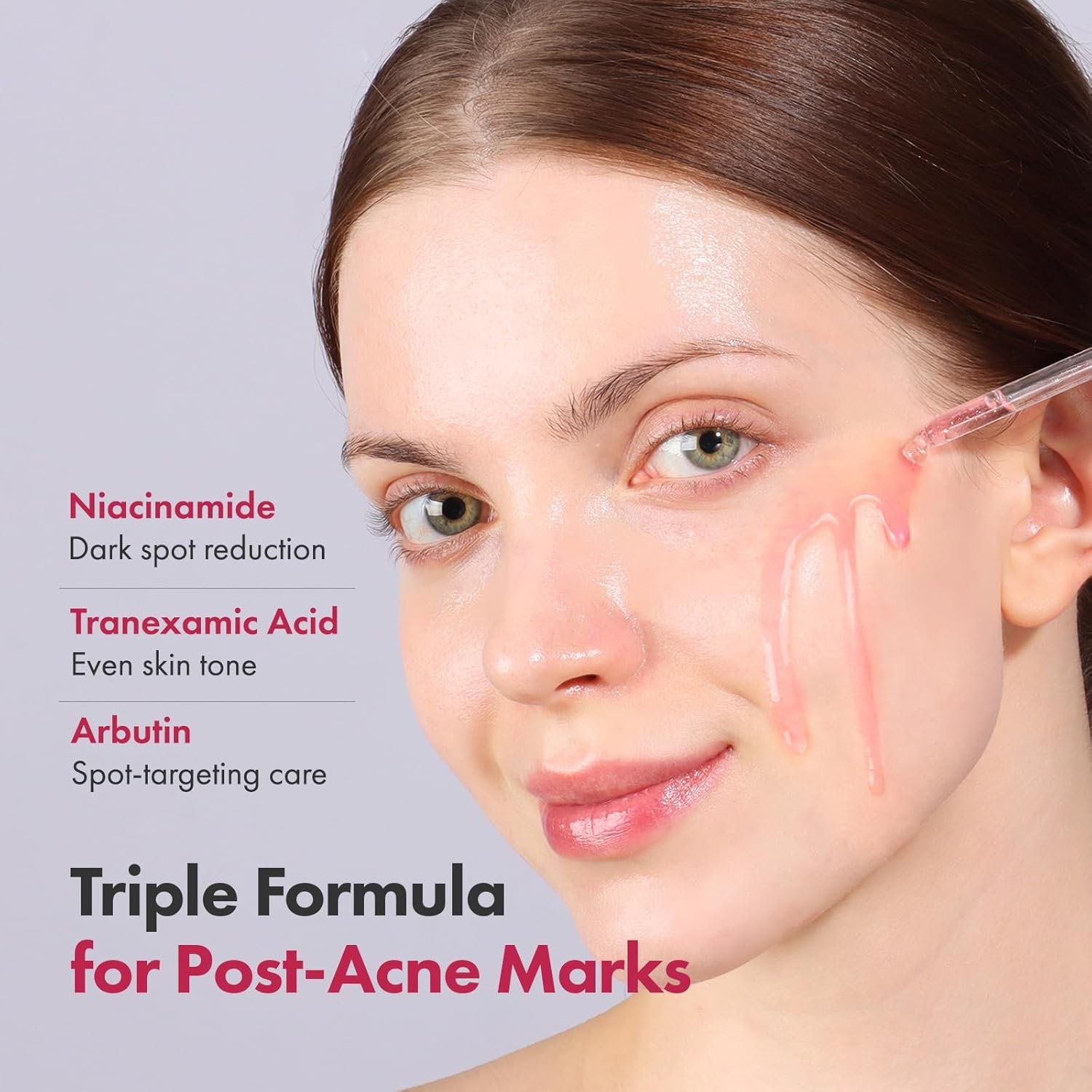 TOSOWOONG Niacinamide 10% + Tranexamic Acid 4% Serum, Arbutin 2%, Hyaluronic Acid, TXA Facial Serum, Glass Skin, Clarifying, Radiant Complexion with Natural Color, Korean Skin care, 33ml, 1.11 fl.oz. - Image 5