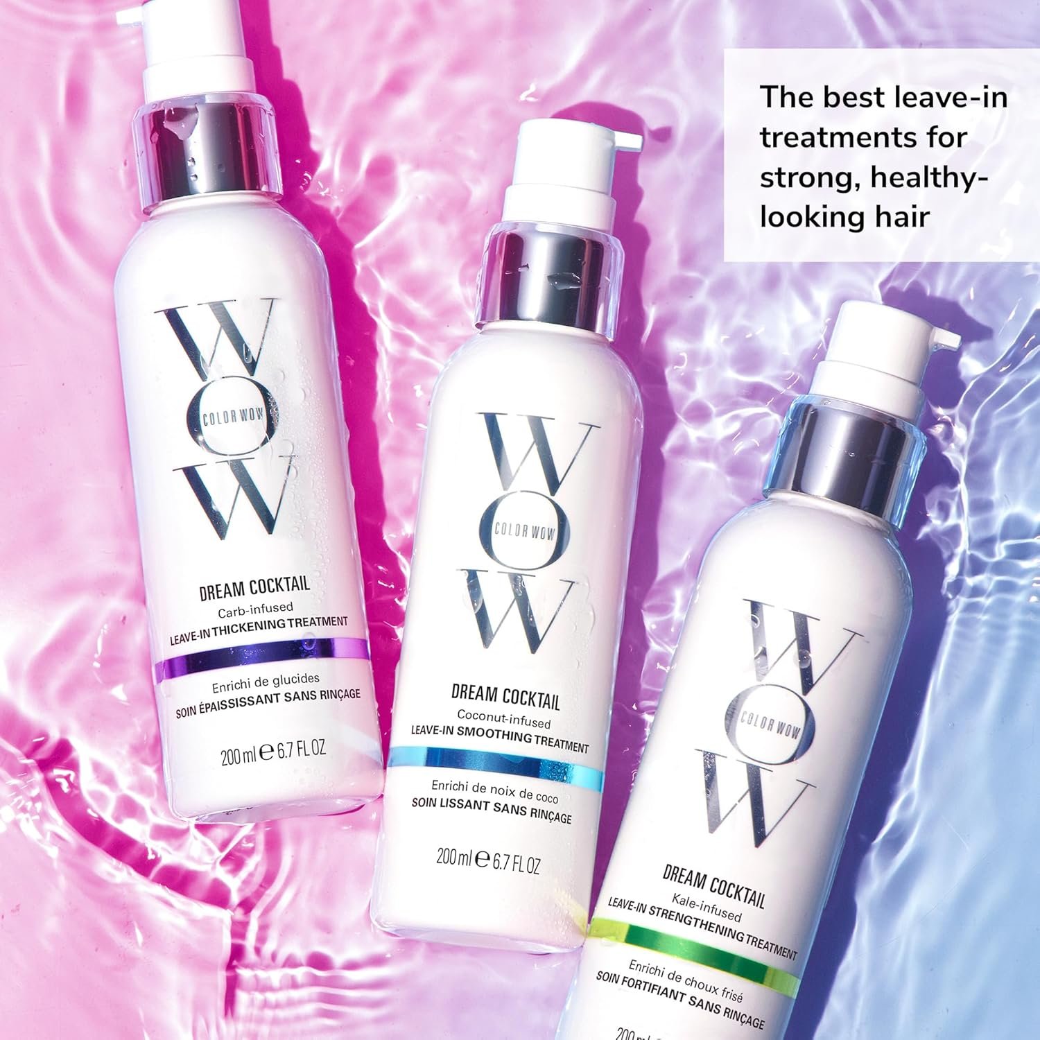 COLOR WOW Dream Cocktail Coconut Infused Leave-in Treatment – Silky, Supple, Frizz-Free Hair | Blow Dry Boost + Heat Protectant - Image 5