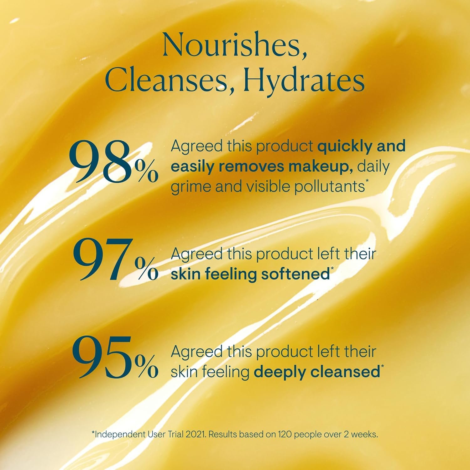 ELEMIS Pro-Collagen Cleansing Balm Makeup Remover, Hydrating Facial Cleanser, Oil Cleanser, Oil Makeup Remover, Deep Cleanse - Image 4