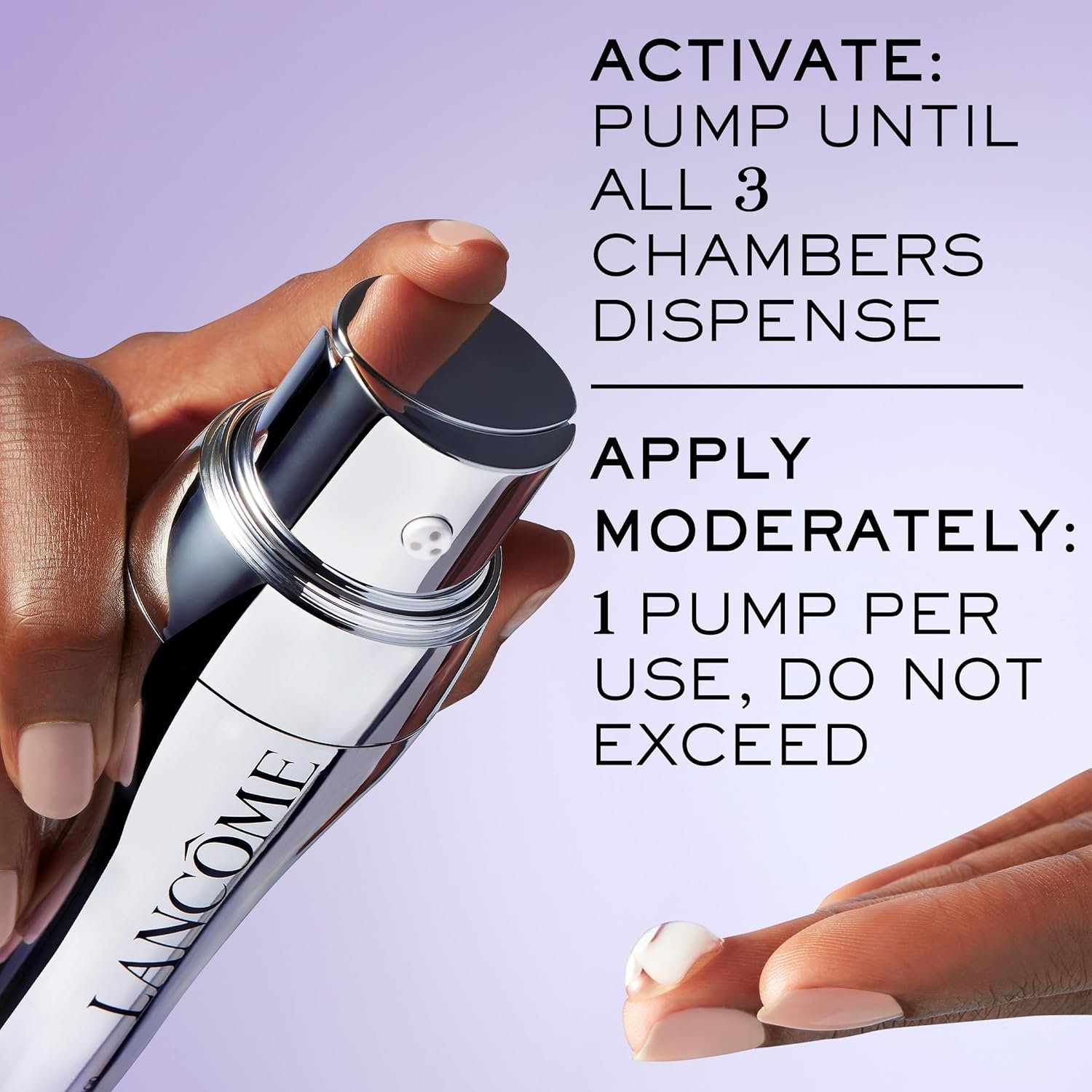 Lancôme Rénergie H.C.F. Triple Serum - Hyaluronic Acid Serum for Visible Correction of Anti Aging Signs & Dark Spots - With Vitamin C+, Niacinamide & Ferulic Acid - Image 3