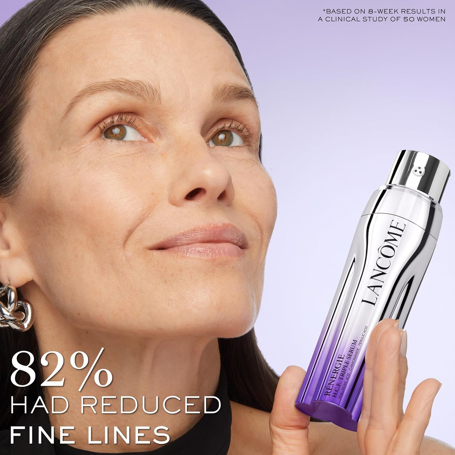 Lancôme Rénergie H.C.F. Triple Serum - Hyaluronic Acid Serum for Visible Correction of Anti Aging Signs & Dark Spots - With Vitamin C+, Niacinamide & Ferulic Acid - Image 4