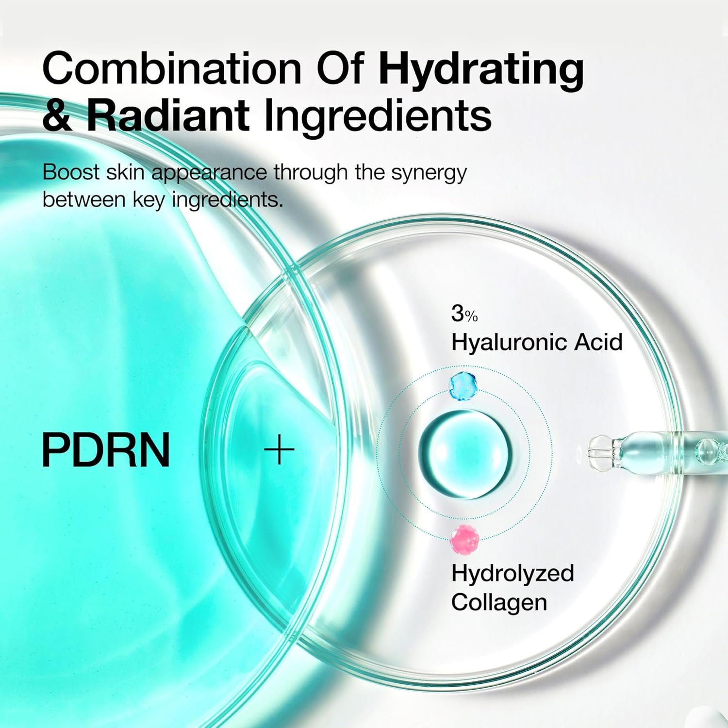 Anua PDRN Hyaluronic Acid Capsule 100 Serum, Radiant Face Serum, Hyaluronic Acid, Hydration, Moisture Plumping effect, Natural color, Fragrance free, Korean Skincare, 30ml / 1.01 fl. oz - Image 4