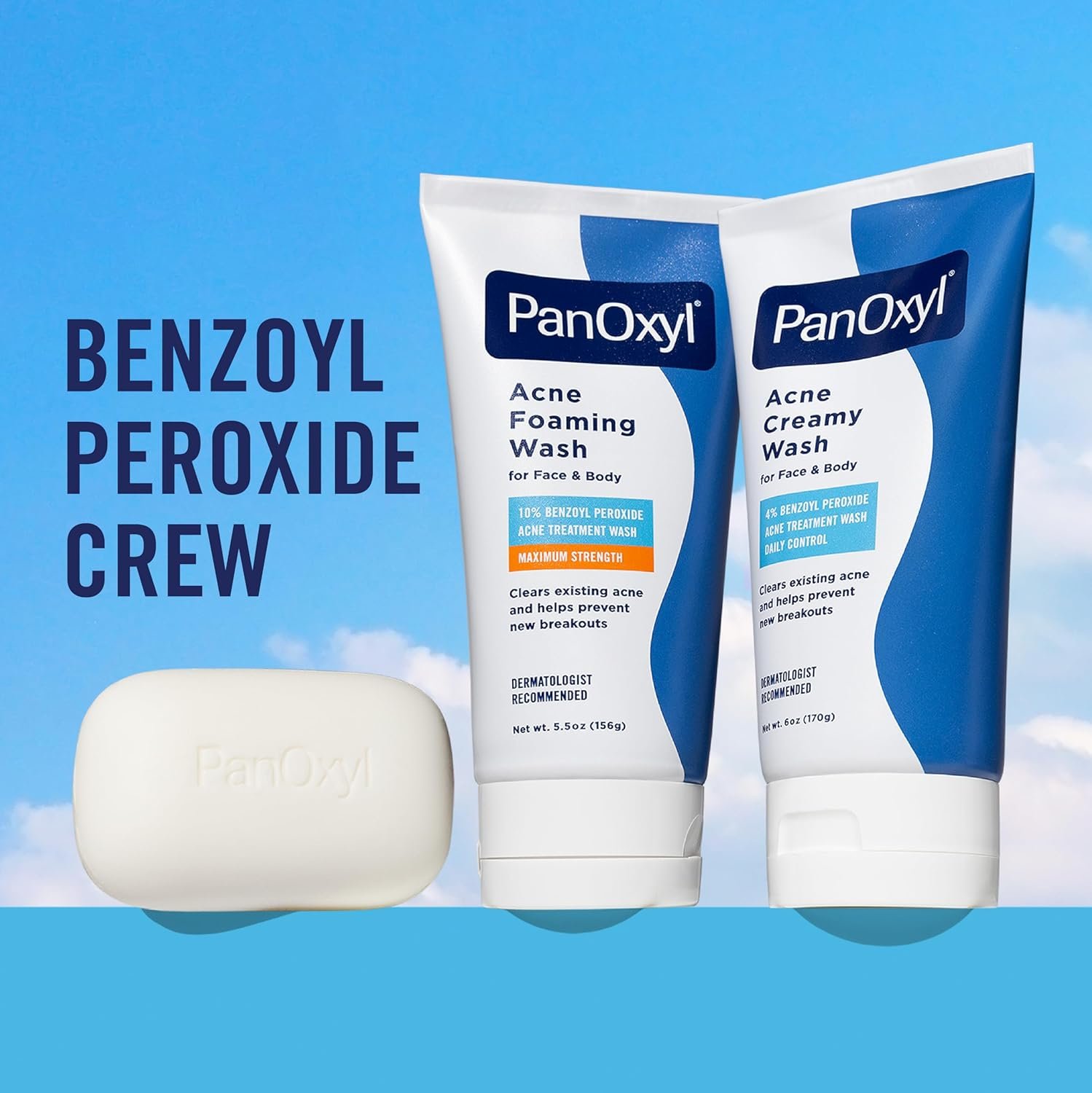 PanOxyl Antimicrobial Hydrating Acne Creamy Wash, 4% Benzoyl Peroxide, 6 Ounce - Image 3