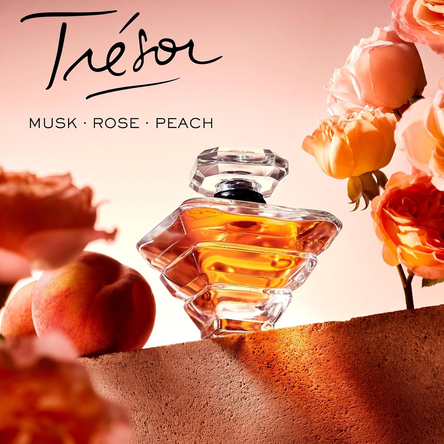 Lancôme Trésor Eau de Parfum - Long Lasting Fragrance with Notes of Rose, Lilac, Peach & Apricot Blossom - Elegant & Romantic Women's Perfume - Image 4
