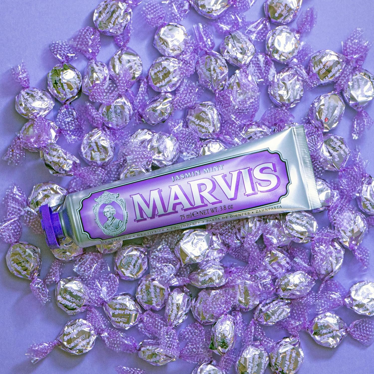 Marvis Jasmin Mint Toothpaste, 3.8 oz(Pack of 1) - Image 2