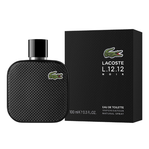 Lacoste - L.12.12 Noir Eau de Toilette - Men's Fragrance - Fougere Aromatic - With notes of Basil, Lavender & Dark Chocolate - 3.3 Fl Oz - Image 3