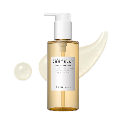 SKIN1004 Madagascar Centella Light Cleansing Oil 6.76 fl.oz, 200ml | Gentle Oil Cleanser for Face, Korean Facial Cleanser, Double Cleansing