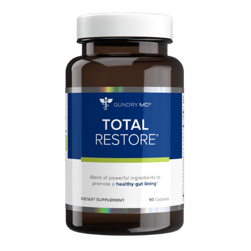 Gundry MD Total Restore Gut Lining Support, Digestive Supplement for Gastrointestinal Wellness, Gut Health Supplement, Gut Health for Women and Men, 90 Capsules (1)