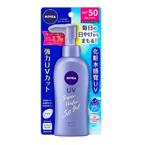 NIVEA SUN Protect Super Water Gel SPF 50 PA+++ 140g Squeeze bottle