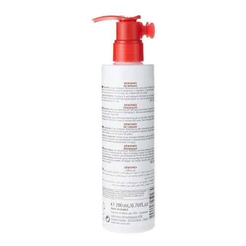 Sebionex Foaming Gel Face - Body (200mL) ACM Laboratoire Dermatologique - Image 2