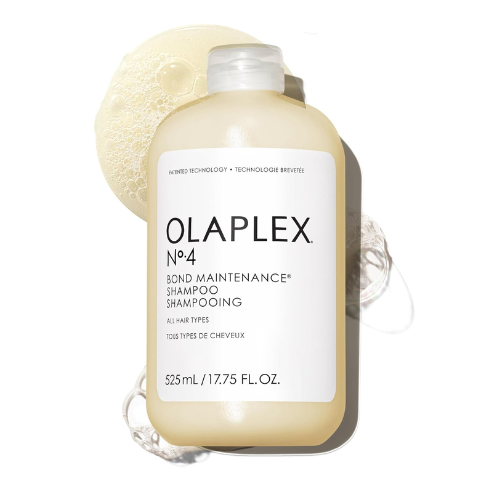 Olaplex No. 4 Bond Maintenance Shampoo, Repairs, Strengthens, & Nourishes All Hair Types, Adds Shine & Leaves Hair Feeling Soft