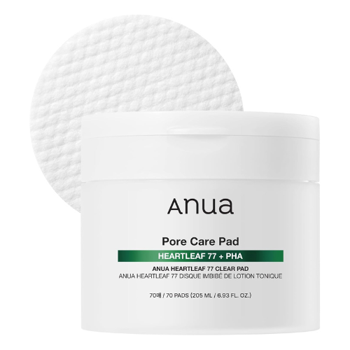 ANUA Heartleaf 77 Toner Pad 70 Sheets, PHA Dead Skin Care Low pH with Korean toner pads, Daily exfoliating, Quick & Easy Facial Mask With Hearleaf, Korean Skin Care