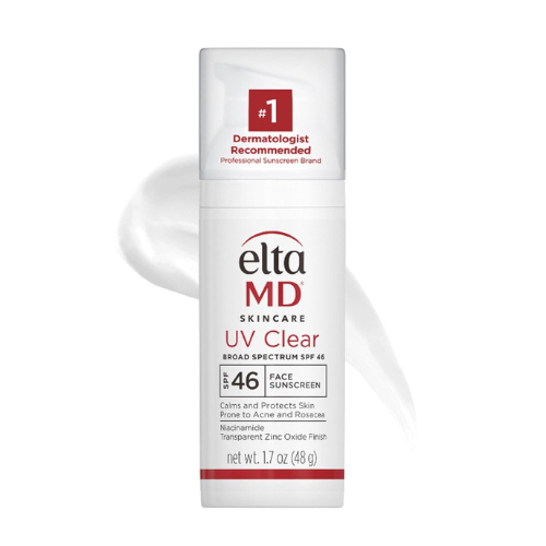EltaMD UV Clear Face Sunscreen SPF 46, Oil-Free Sunscreen with Zinc Oxide, Dermatologist Recommended