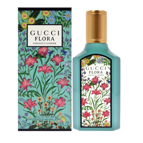 Gucci Flora Gorgeous Jasmine by Gucci for Women 1.6 oz Eau de Parfum Spray - Image 2