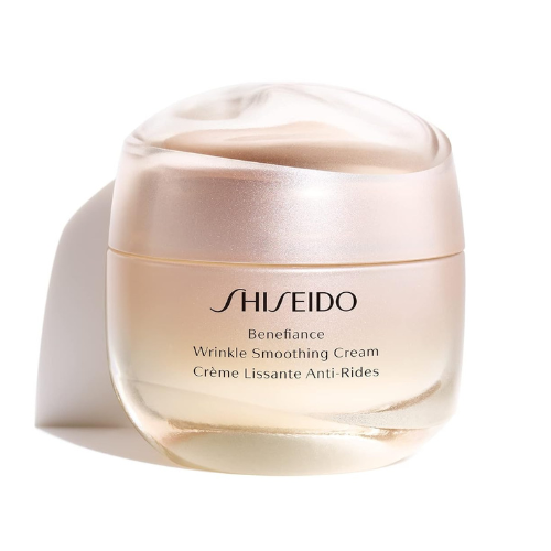 Shiseido Benefiance Wrinkle Smoothing Cream - 50 mL - Anti-Aging Moisturizer for Normal & Combination Skin - Visibly Corrects Wrinkles & Intensely Hydrates - Non-Comedogenic